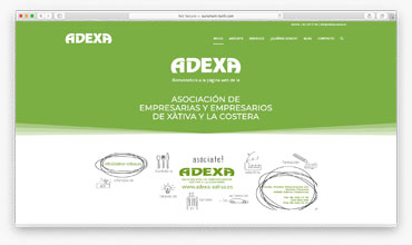 Diseño de página web para Asociación de Empresarios de La Costera