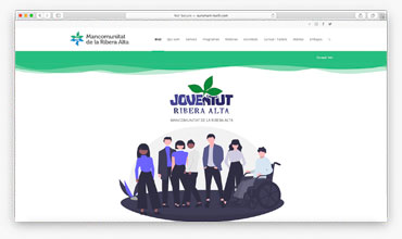 Diseño web Mancomunitat de la Ribera Alta